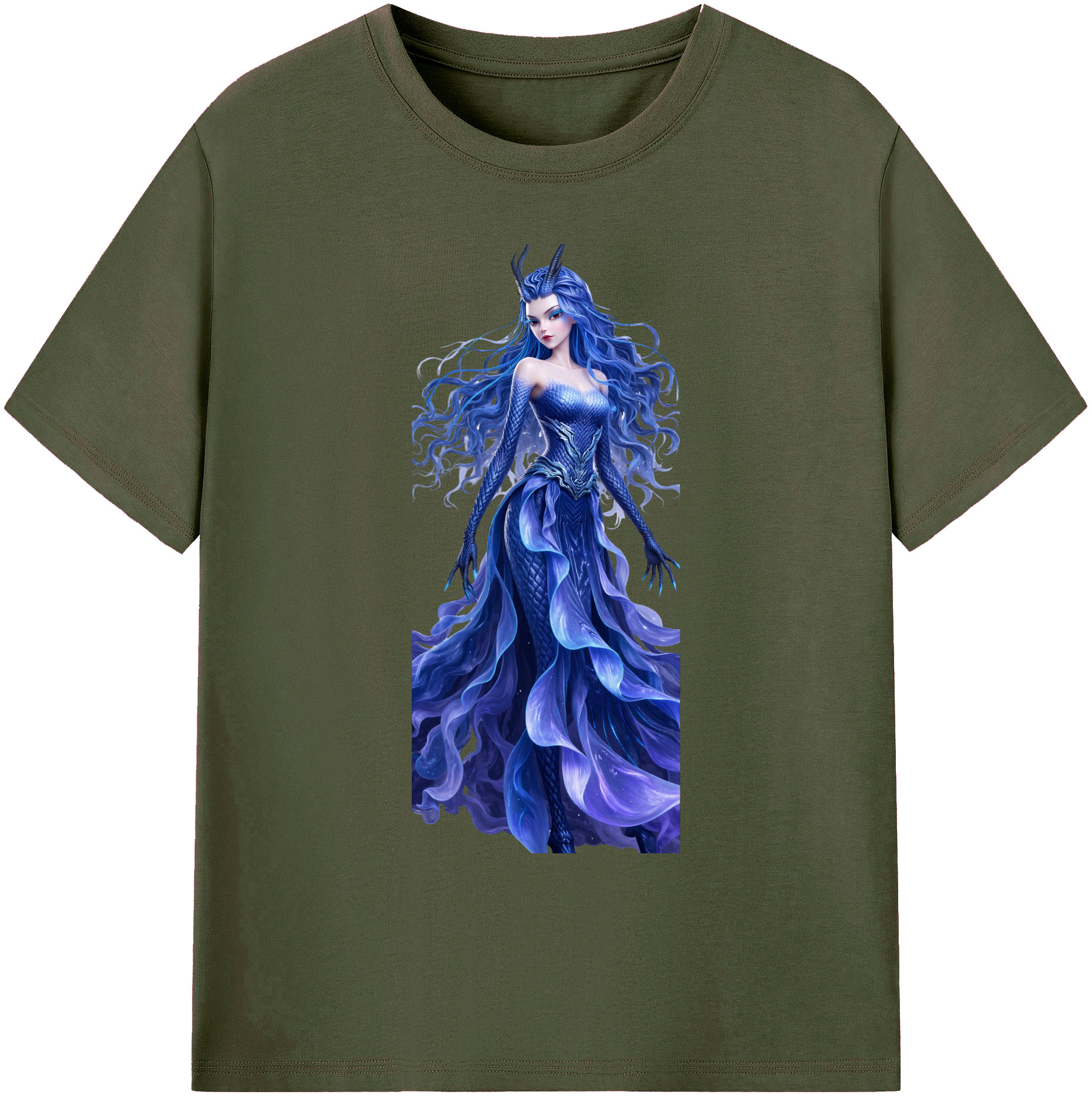 （画像用） Ne Zha 2 ナタ 魔童の大暴れ 綿100％ メンズ半袖Tシャツ｜肌触りやわらか＆通気性